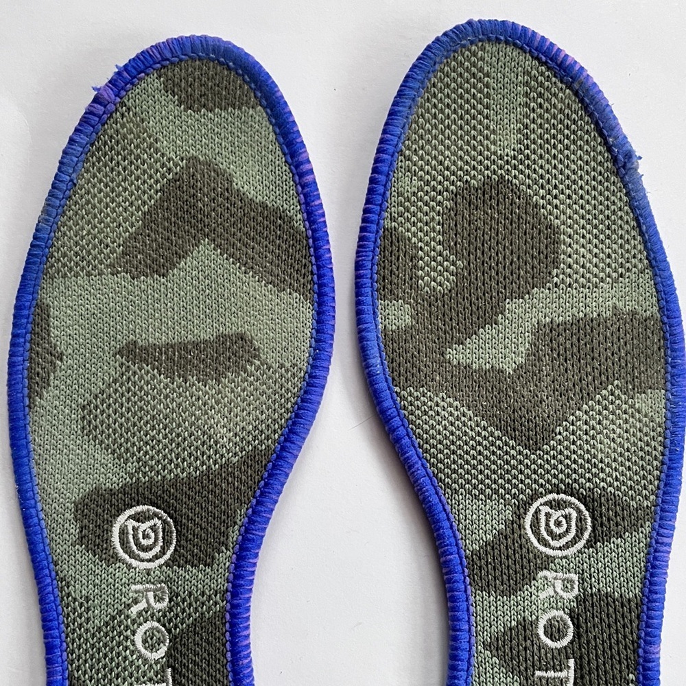 Rothy's The Loafer Green Camouflage Women’s Flats Shoes Size 7.5 - Picture 11 of 16
